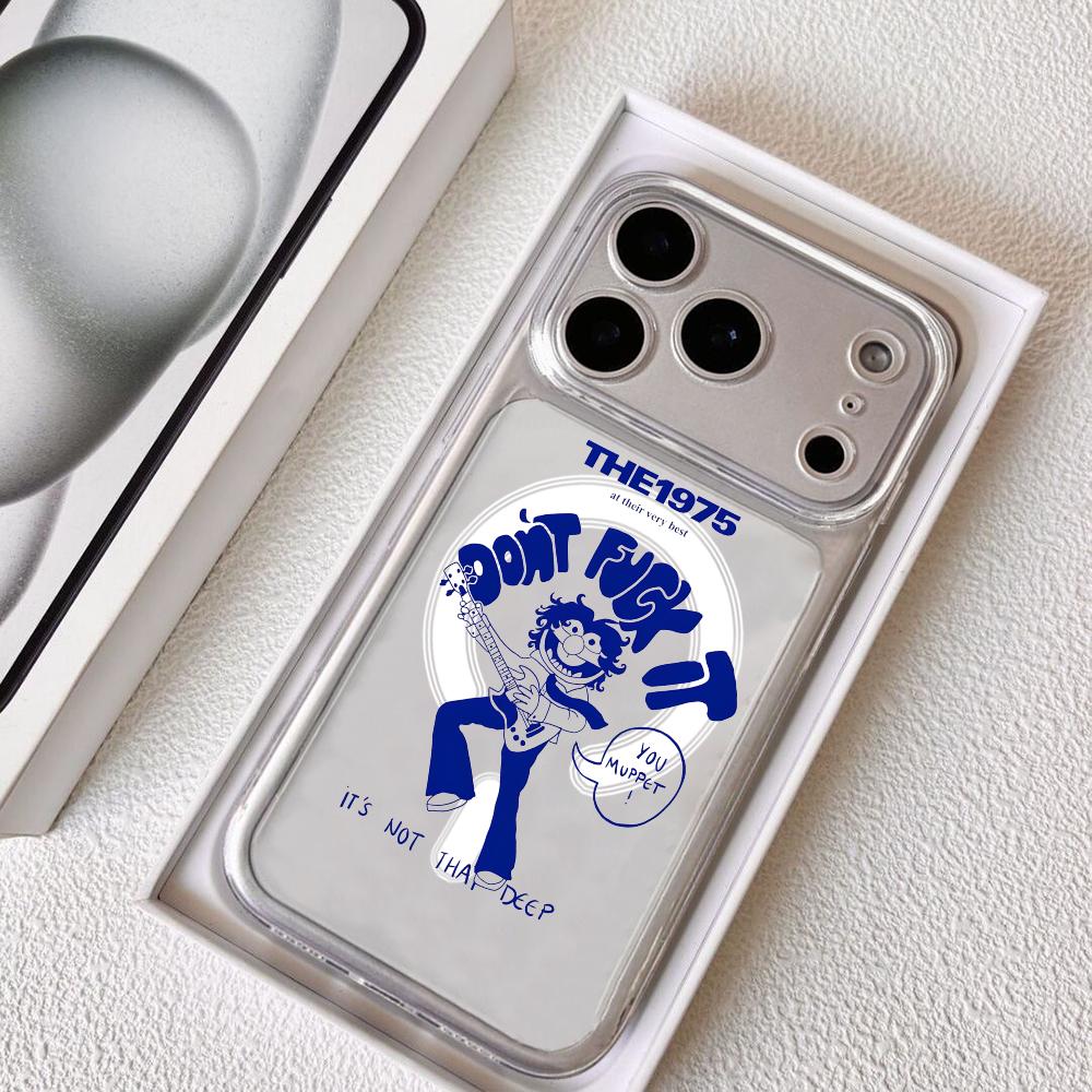 Resistance Bands - เคสโทรศัพท์ลายวงดนตรีร็อค T-The 1975 สำหรับ iPhone 17