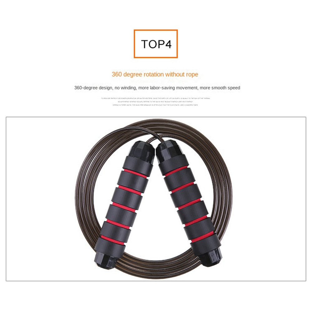 Speed Skipping Rope - เชือกกระโดดน้ำหนักถ่วงดิ้นได้ ยี่ห้อ didyou เหมาะสำหรับการออกกำลังกายแบบแอโรบิก การฝึกความเร็ว การฝึกความทนทานในการกระโดดแบบเร็ว