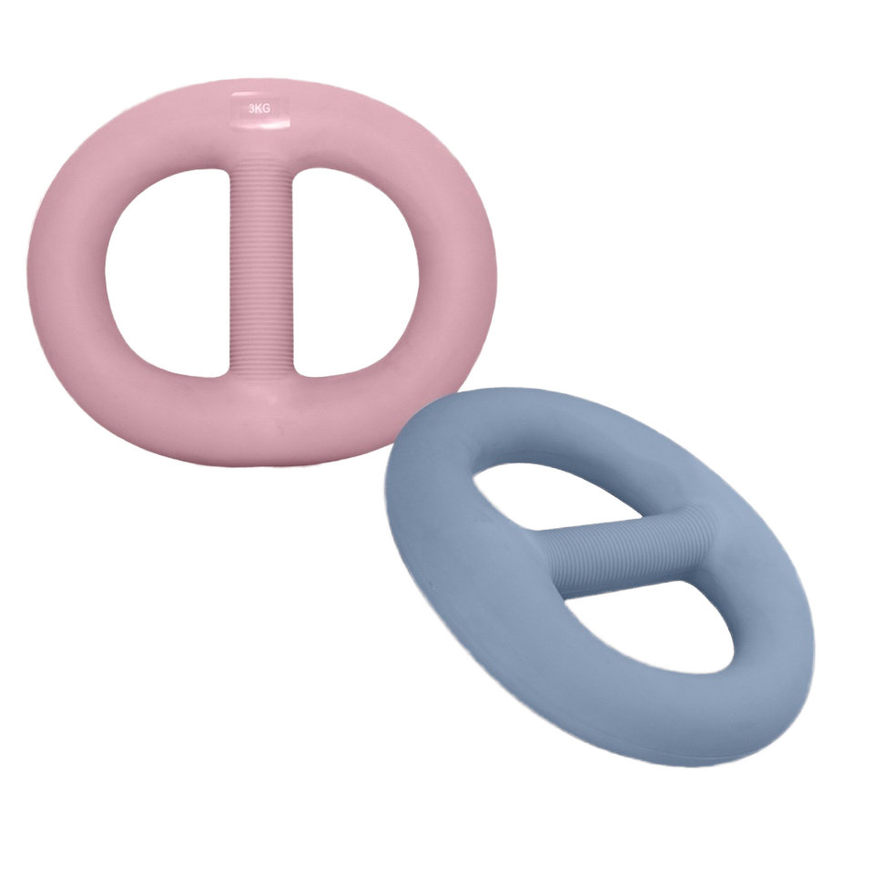 Yoga Fitness Ring - วงแหวนออกกำลังกายแบบวงรีน้ำหนักเบา ทำจาก PVC ทนทาน สำหรับฟิตเนส โยคะ