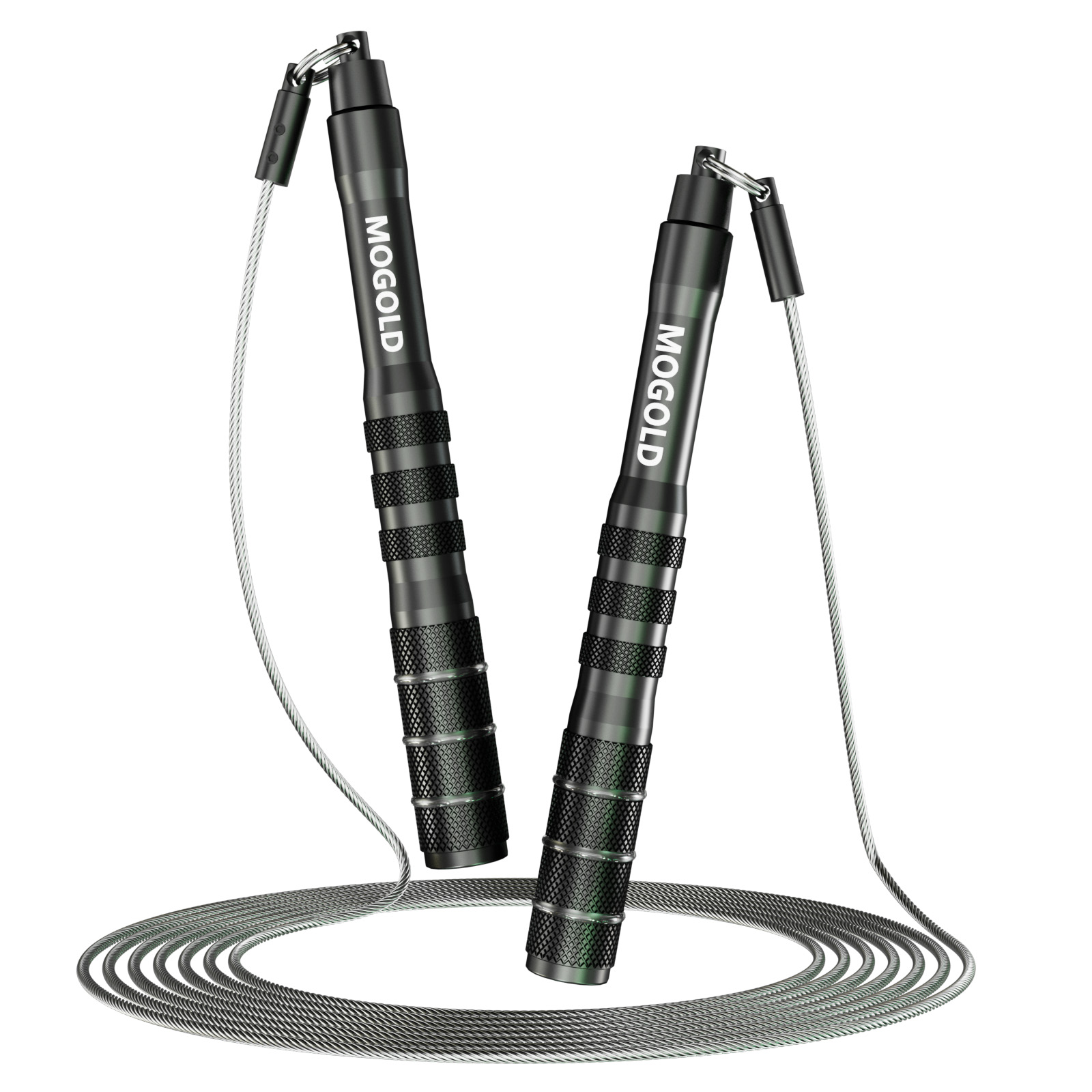 Speed Skipping Rope - เชือกกระโดดเร็วป้องกันการพันกัน เชือกกระโดดลวดเหล็กปรับได้ เหมาะสําหรับการออกกําลังกาย การออกกําลังกายที่บ้าน และการลดน้ําหนัก