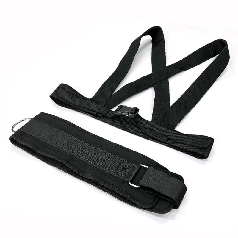 Resistance Bands - เชือกดึงยางยืดแบบสองชั้นสำหรับฝึกความแข็งแรงในการกระโดด วิ่งเร็ว และการฝึกสมรรถภาพทางกายภาพ