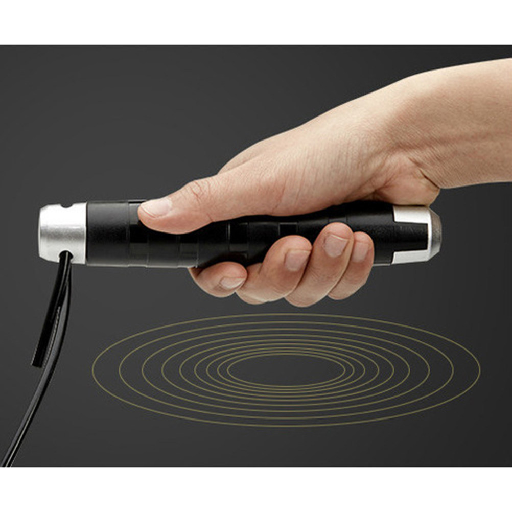 เชือกกระโดดเหล็กสีดำ ระบบลูกปื - Speed Skipping Rope บทวิจารณ์และราคา
