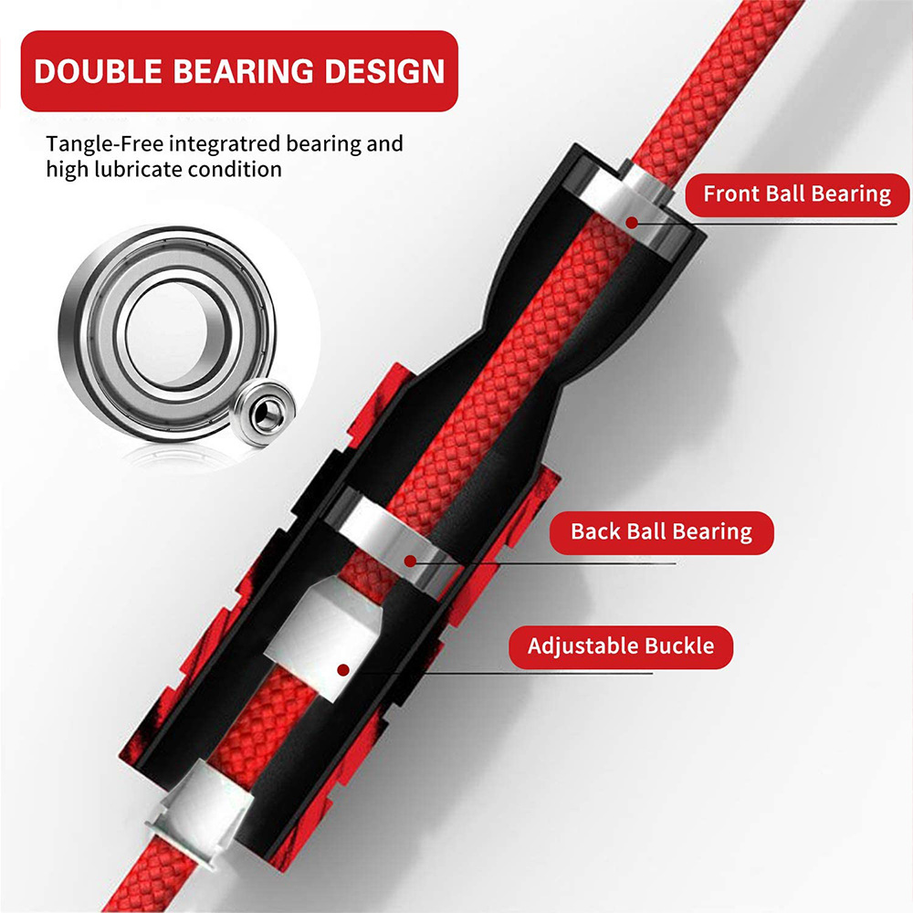 ความเร็วกระโดดเชือก Crossfit ข - Speed Skipping Rope บทวิจารณ์และราคา