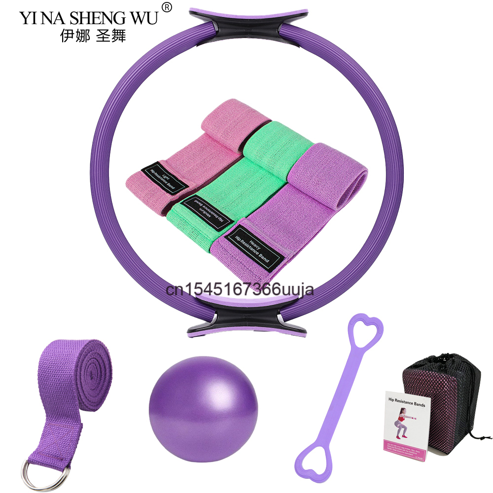 แหวนพิลาทิส 8 ชิ้นชุดแหวนอุปกร - Yoga Fitness Ring บทวิจารณ์และราคา