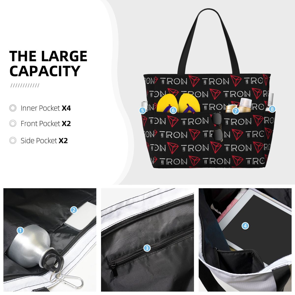 Tron TRX Distressed Crypto Tra - Yoga Fitness Trx บทวิจารณ์และราคา