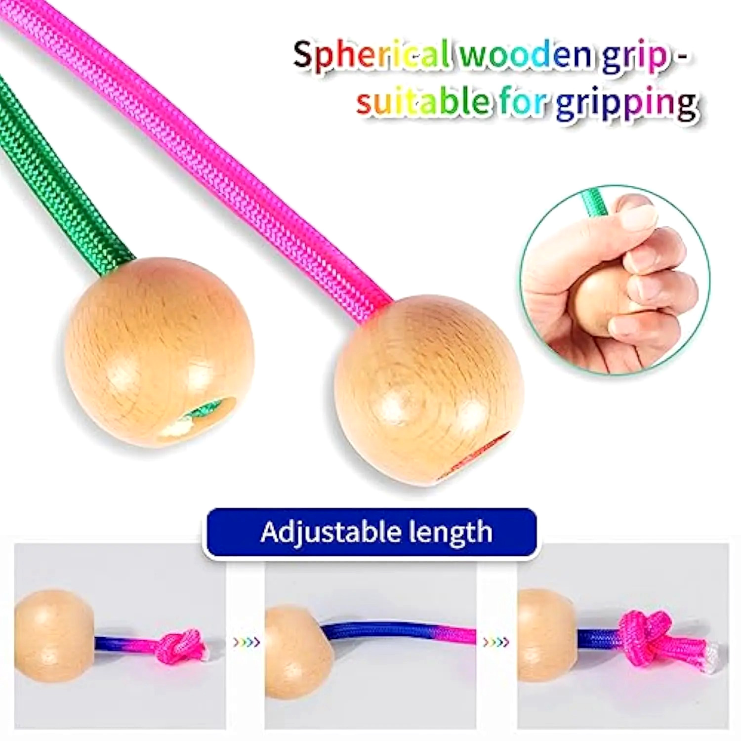 เชือกกระโดดยาวสีรุ้ง 5M สําหรั - Speed Skipping Rope บทวิจารณ์และราคา