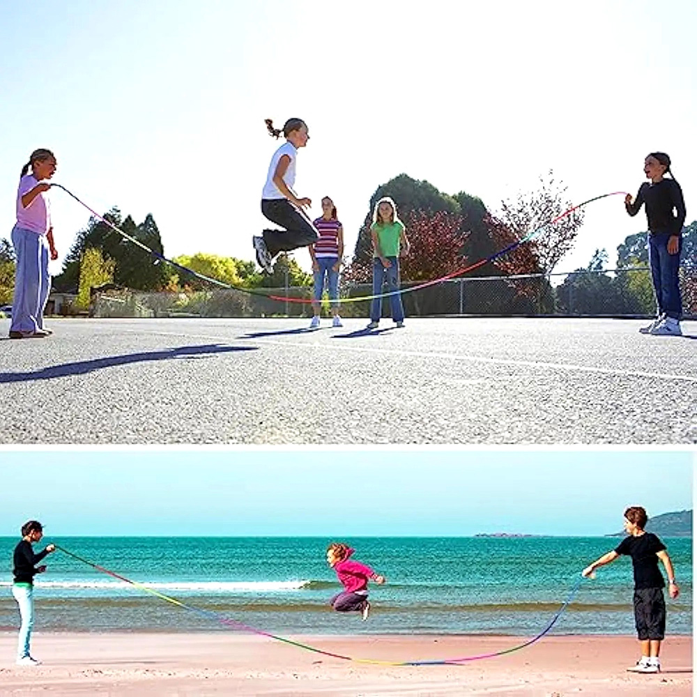 เชือกกระโดดยาวสีรุ้ง 5M สําหรั - Speed Skipping Rope บทวิจารณ์และราคา