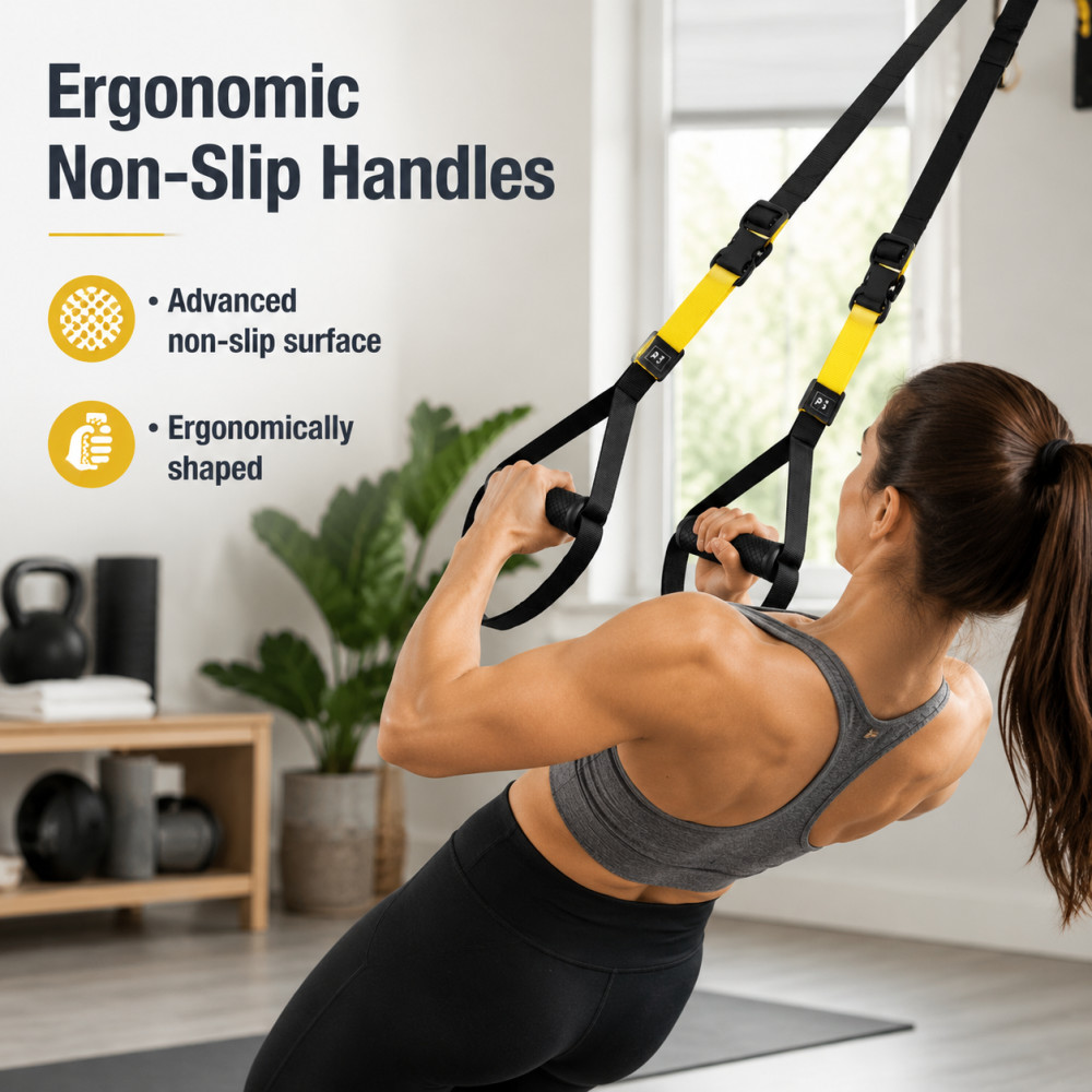 สายรัดออกกำลังกายแบบปรับได้ TR - Yoga Fitness Trx บทวิจารณ์และราคา