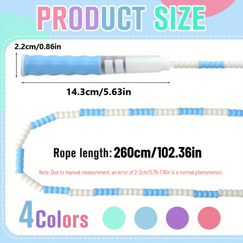 เชือกกระโดดแบบลูกปัดนุ่ม ข้อต่ - Speed Skipping Rope บทวิจารณ์และราคา