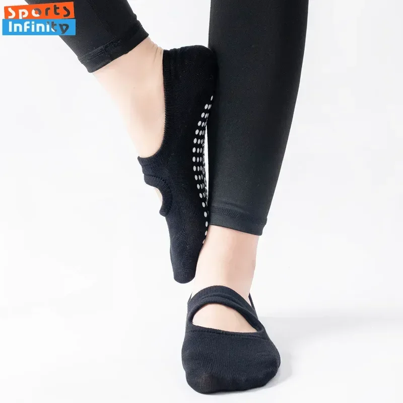 ถุงเท้าซิลิโคนเปลือยหลังสำหรับ - Yoga Fitness Women บทวิจารณ์และราคา