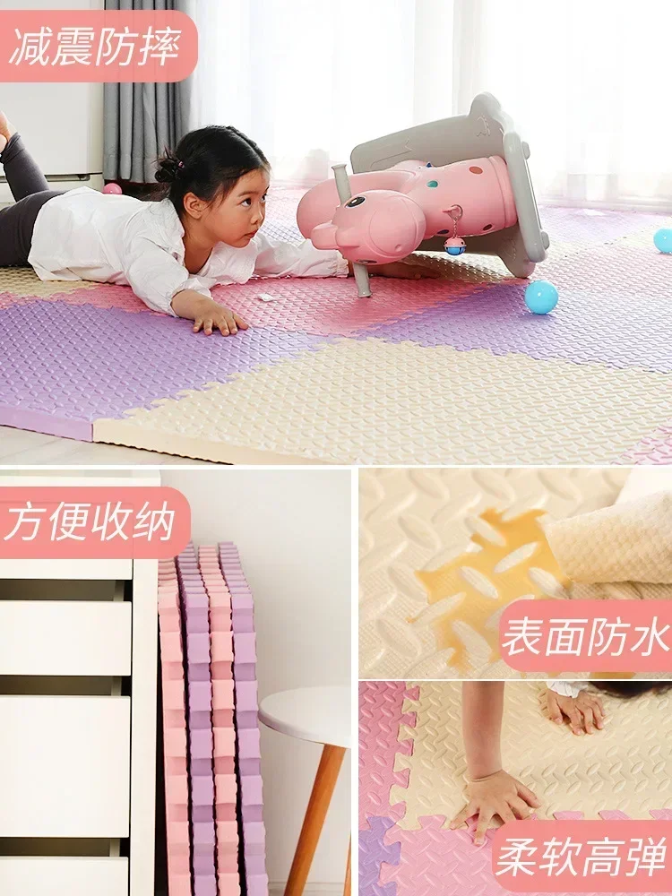 แผ่นรองพื้น EVA ลายใบไม้ สำหรั - Yoga Fitness Room บทวิจารณ์และราคา