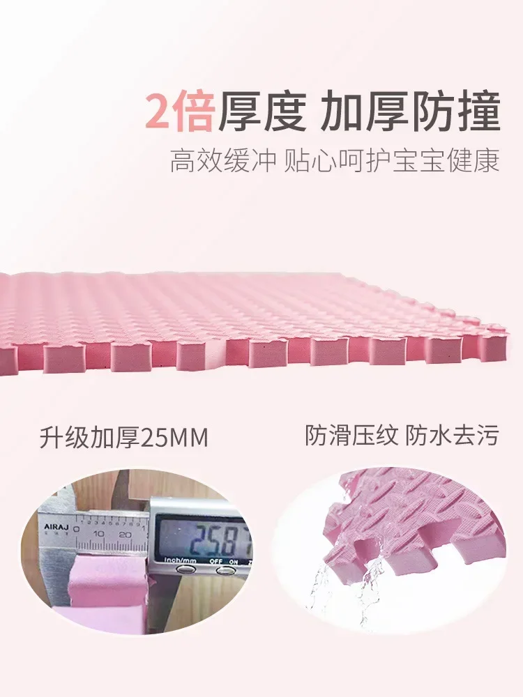 แผ่นรองพื้น EVA ลายใบไม้ สำหรั - Yoga Fitness Room บทวิจารณ์และราคา
