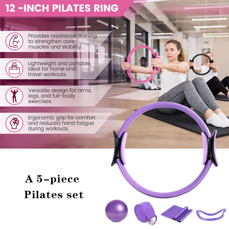 ชุดอุปกรณ์ออกกำลังกายที่บ้าน 5 - Yoga Fitness Ring บทวิจารณ์และราคา