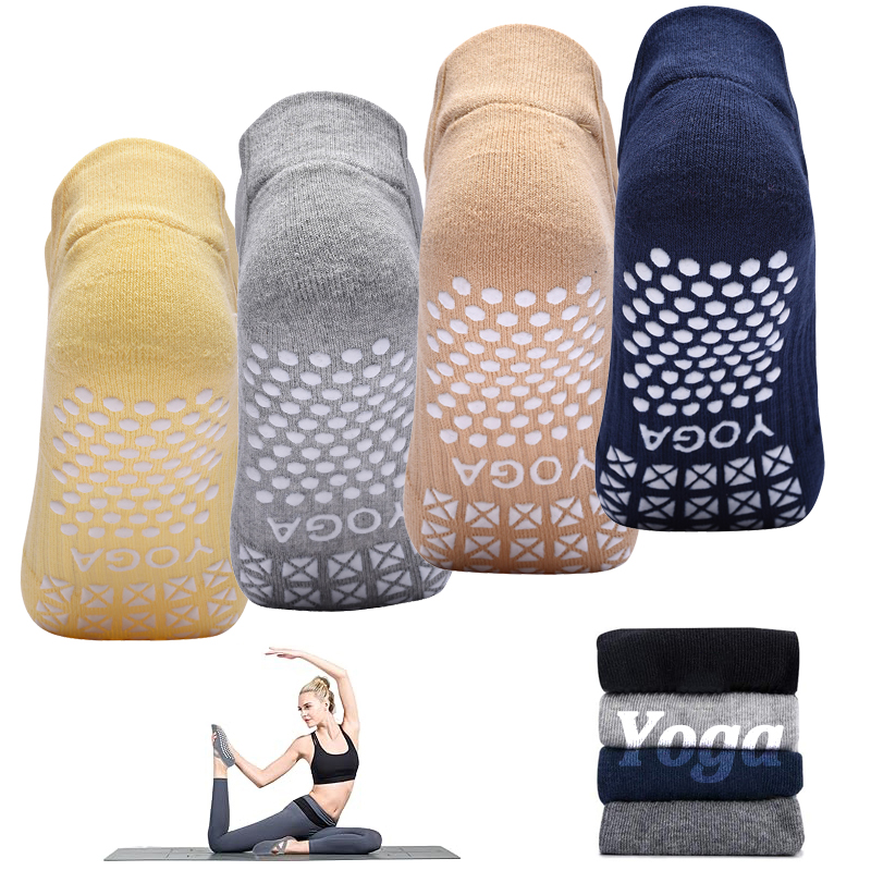 ถุงเท้าโยคะกันลื่นสำหรับผู้หญิ - Yoga Fitness Women บทวิจารณ์และราคา