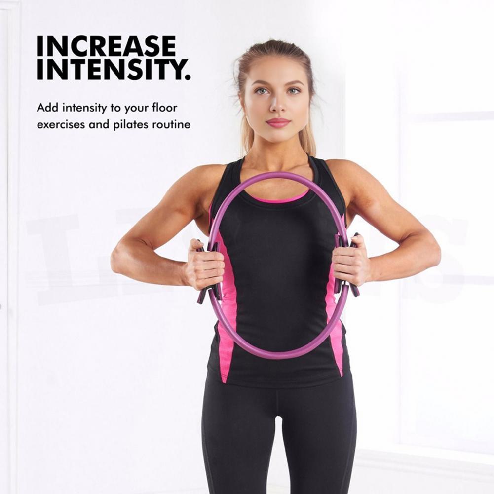 ผู้หญิงโยคะฟิตเนสแหวนวงกลมพิลา - Yoga Fitness Ring บทวิจารณ์และราคา
