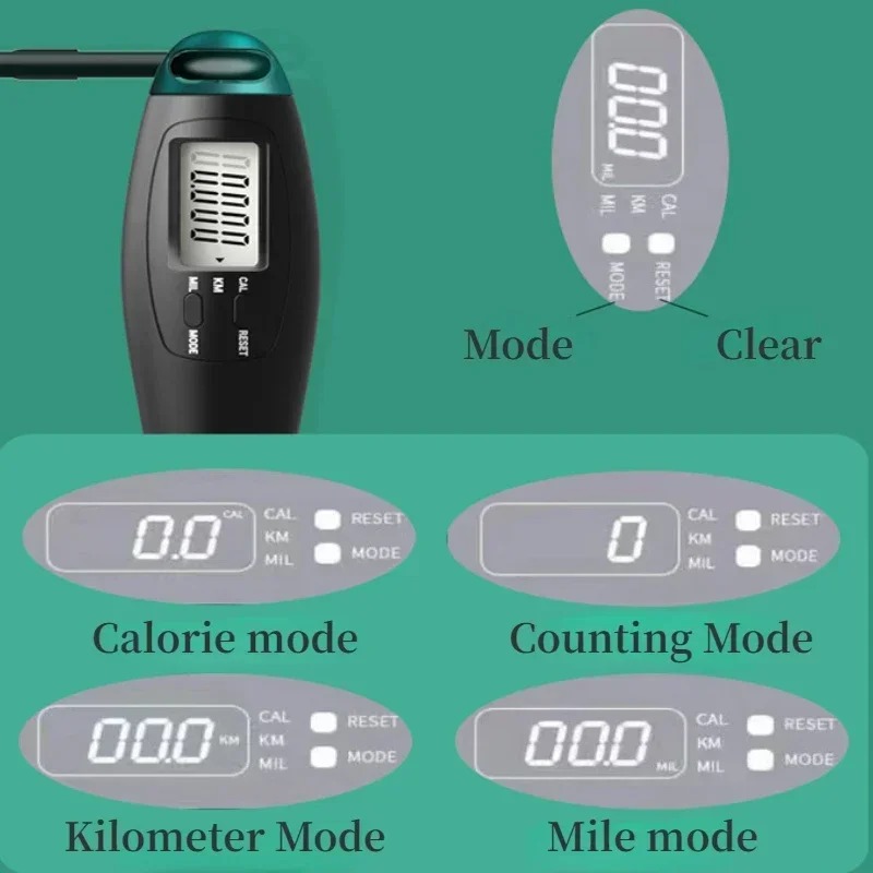 เชือกกระโดดแบบดิจิตอลปรับได้พร - Speed Skipping Rope บทวิจารณ์และราคา