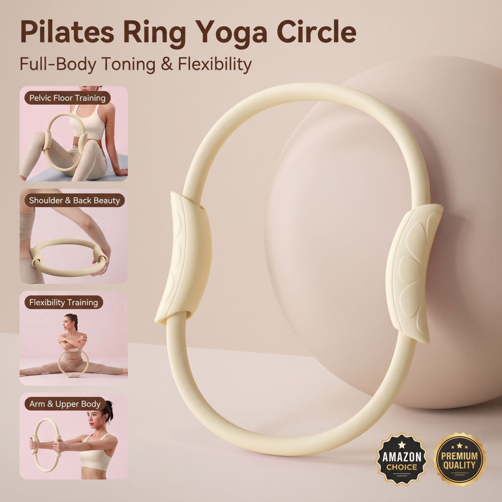 ห่วงพิลาทิส, ห่วงโยคะ, อุปกรณ์ - Yoga Fitness Ring บทวิจารณ์และราคา