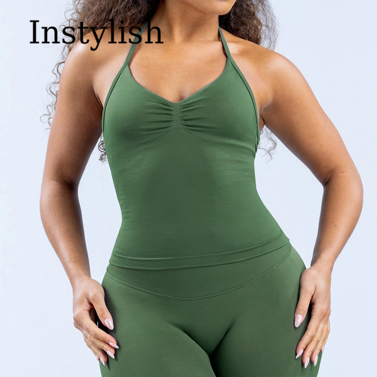 ชุดโยคะไร้รอยต่อสำหรับผู้หญิง  - Yoga Fitness Women บทวิจารณ์และราคา
