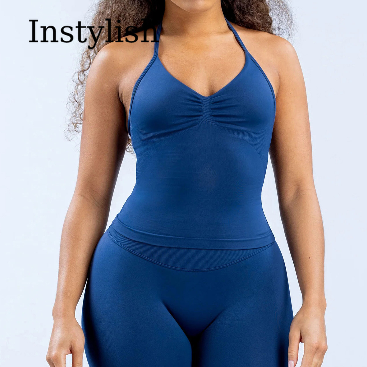 ชุดโยคะไร้รอยต่อสำหรับผู้หญิง  - Yoga Fitness Women บทวิจารณ์และราคา