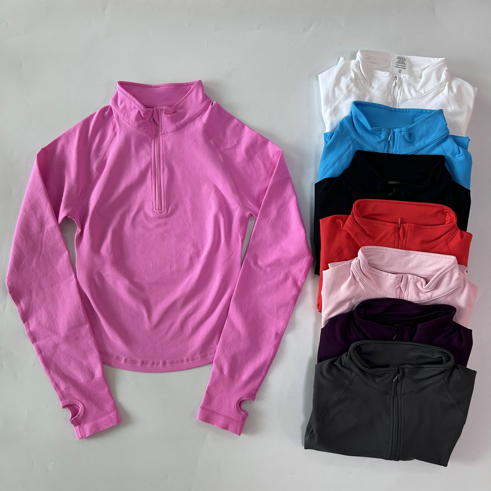 เสื้อแจ็คเก็ตโยคะไม่มีโลโก้ แข - Yoga Fitness Women บทวิจารณ์และราคา
