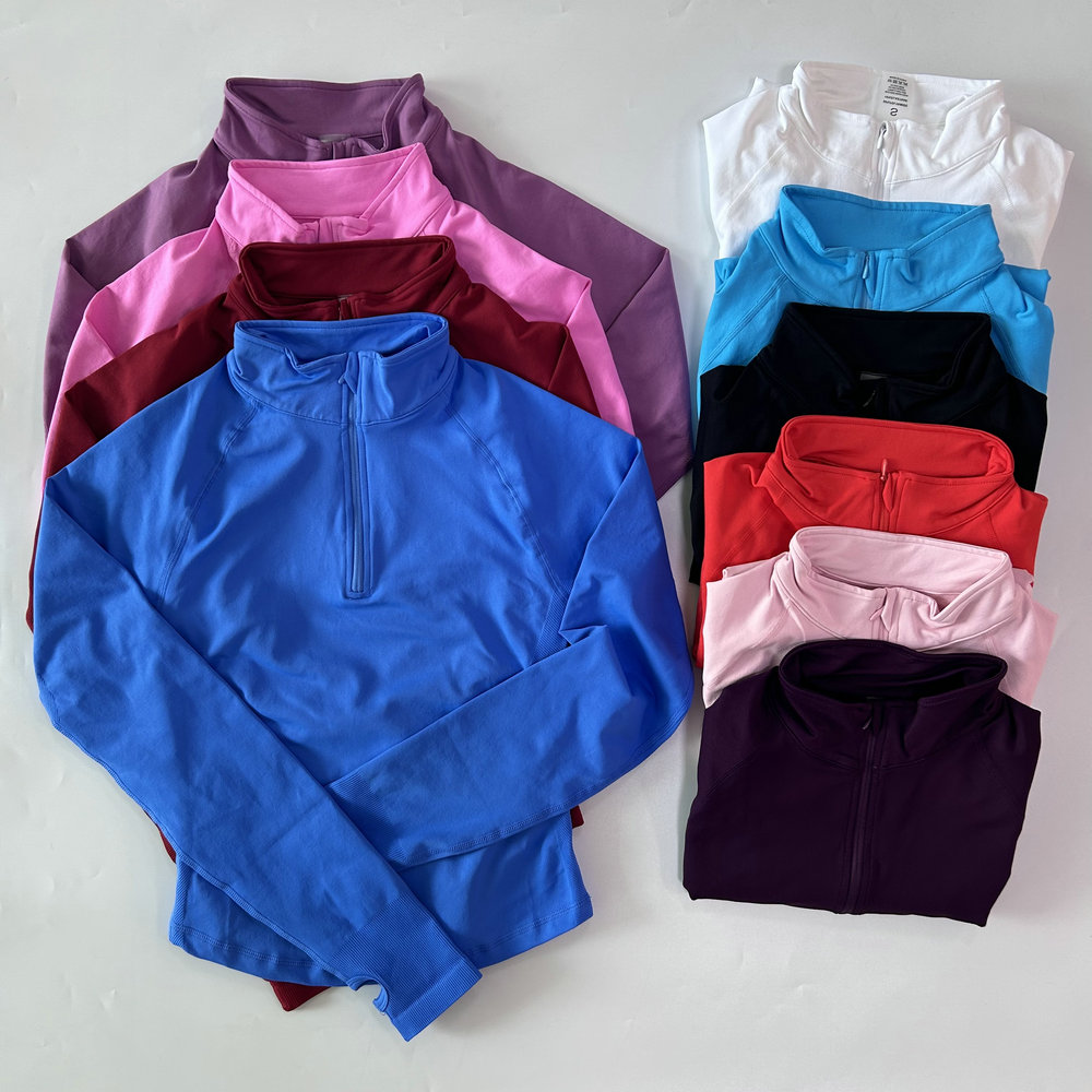 เสื้อแจ็คเก็ตโยคะไม่มีโลโก้ แข - Yoga Fitness Women บทวิจารณ์และราคา