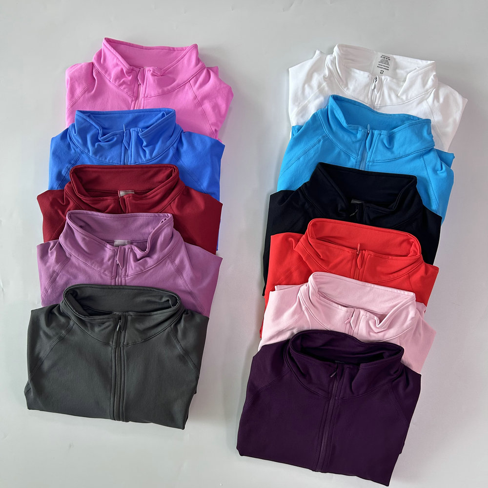 เสื้อแจ็คเก็ตโยคะไม่มีโลโก้ แข - Yoga Fitness Women บทวิจารณ์และราคา