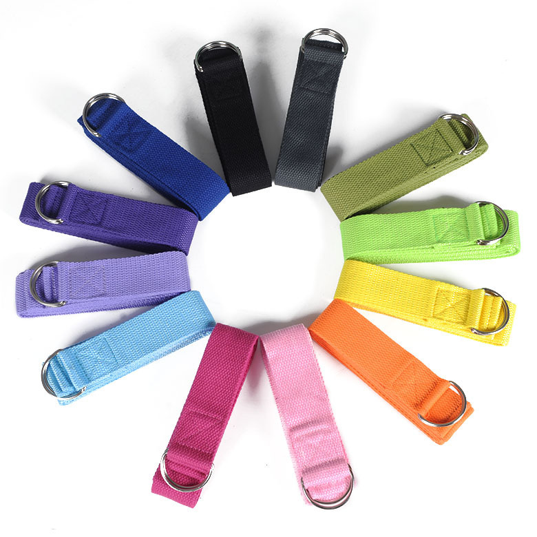 สายรัดโยคะผ้าฝ้าย 1.8 เมตร 1 เ - Yoga Fitness Ring บทวิจารณ์และราคา
