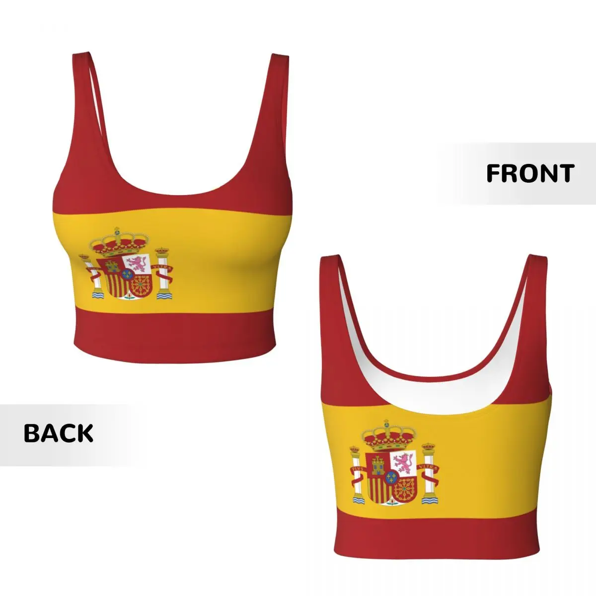 สเปนธง Basic Tops ผู้หญิง Samb - Yoga Fitness Women บทวิจารณ์และราคา